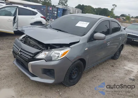 2022 Mitsubishi Mirage G4 Black Edition/Es/Le из США, поврежденный, VIN ML32FUFJ7NHF08690